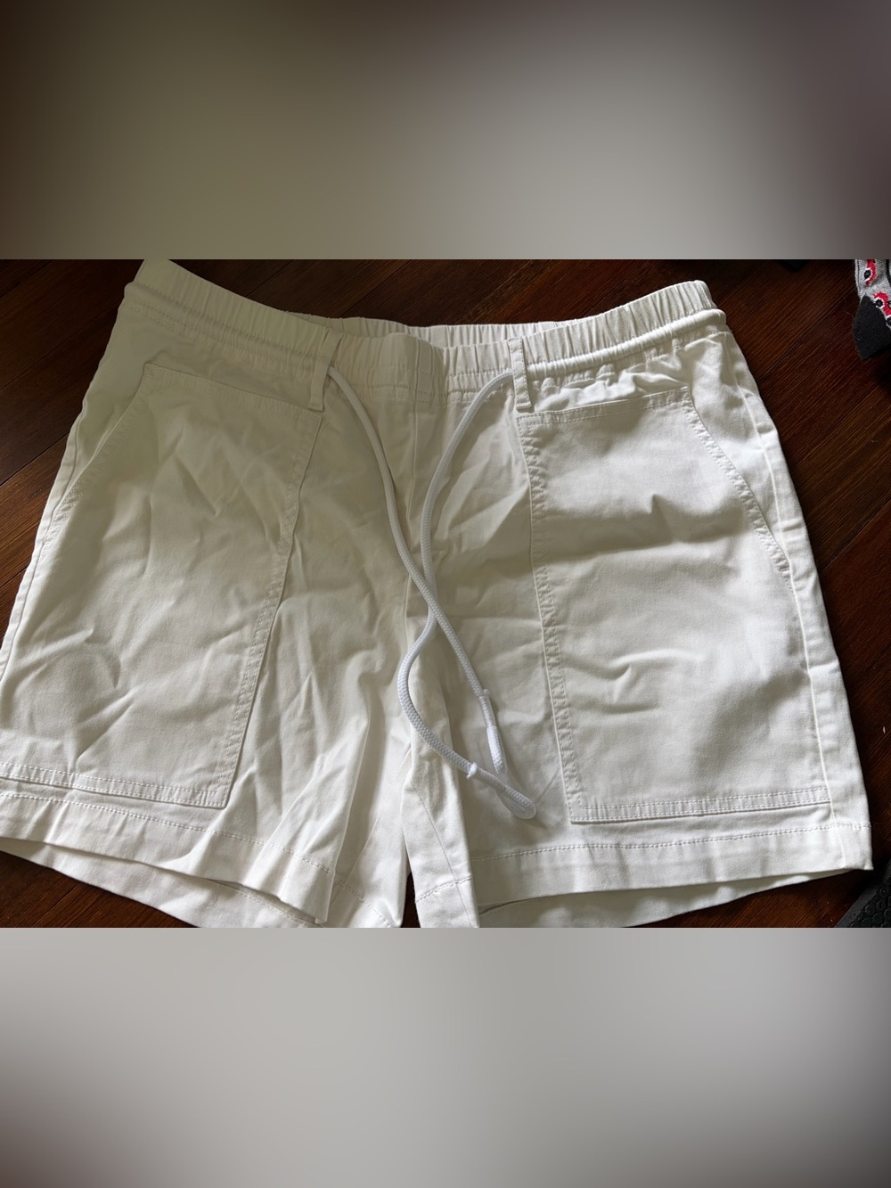 J. Jill white Elastic Waist Shorts